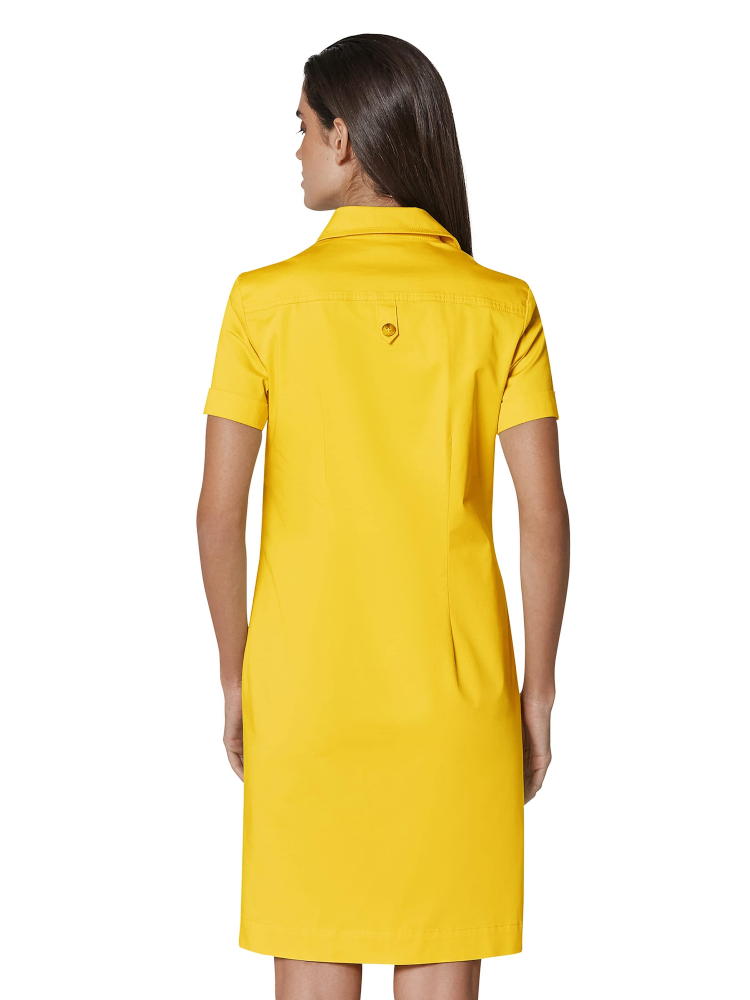 MADELEINE Blusenkleid in Gelb