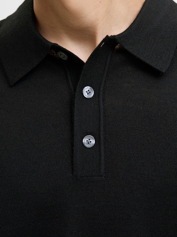 JACK & JONES Pulóver - fekete