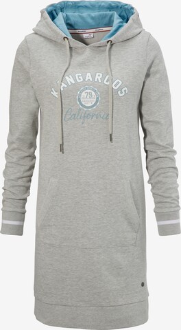 KangaROOS Sports Dress in Grey: front
