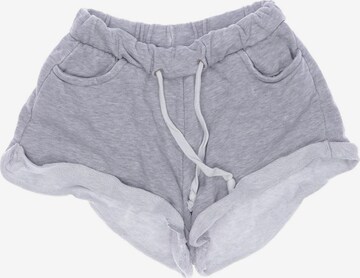 Bershka Shorts in S in Grey: front