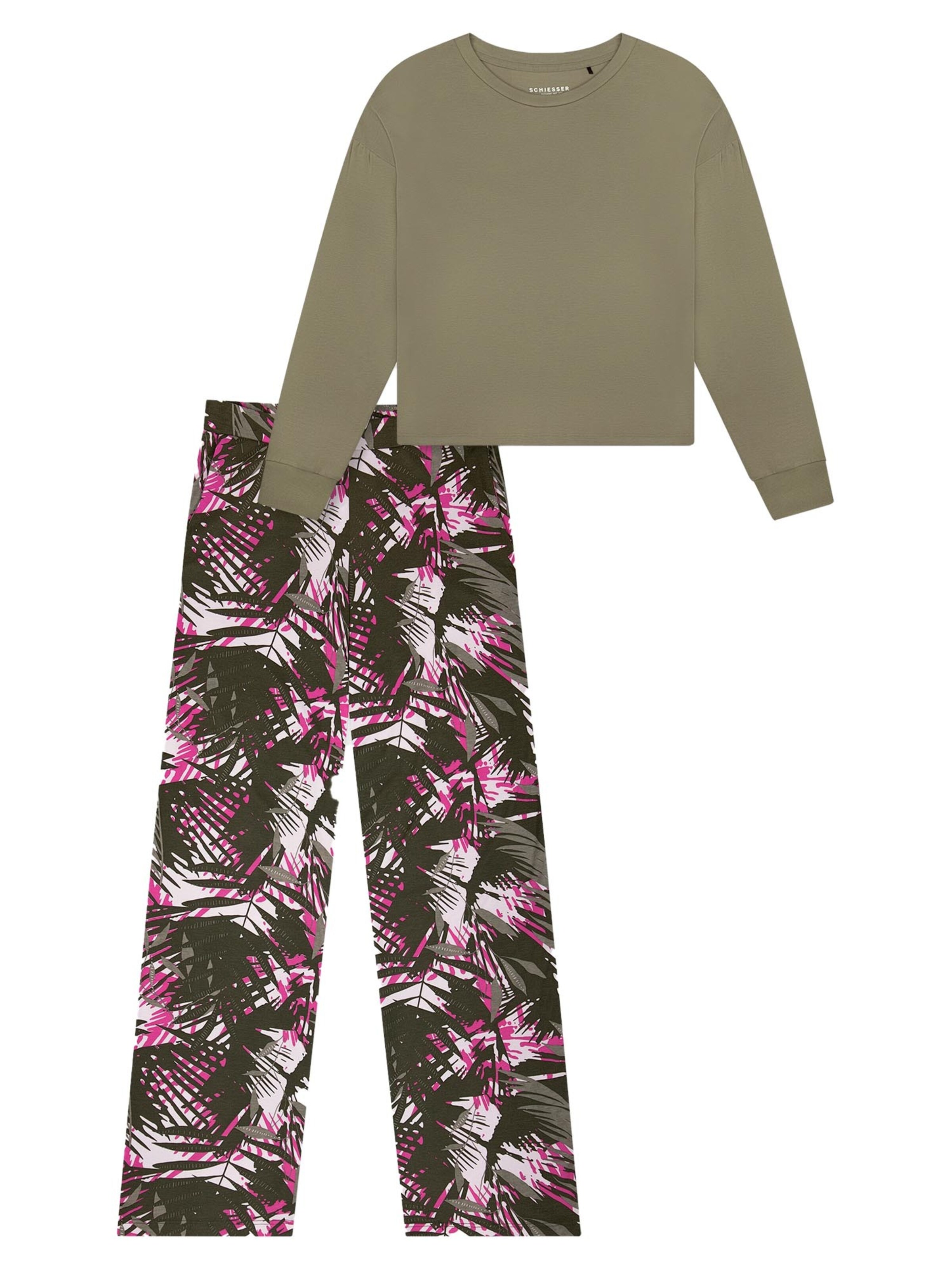 SCHIESSER Pajama 'Modern Nightwear' in Mixed colors: front