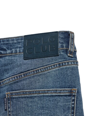 Polo Club Wide Leg Jeans 'Jana' in Blau