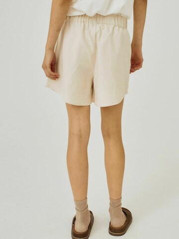 NORR Loose fit Trousers in Beige