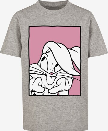 T-Shirt 'Looney Tunes Bugs Bunny' F4NT4STIC en gris : devant