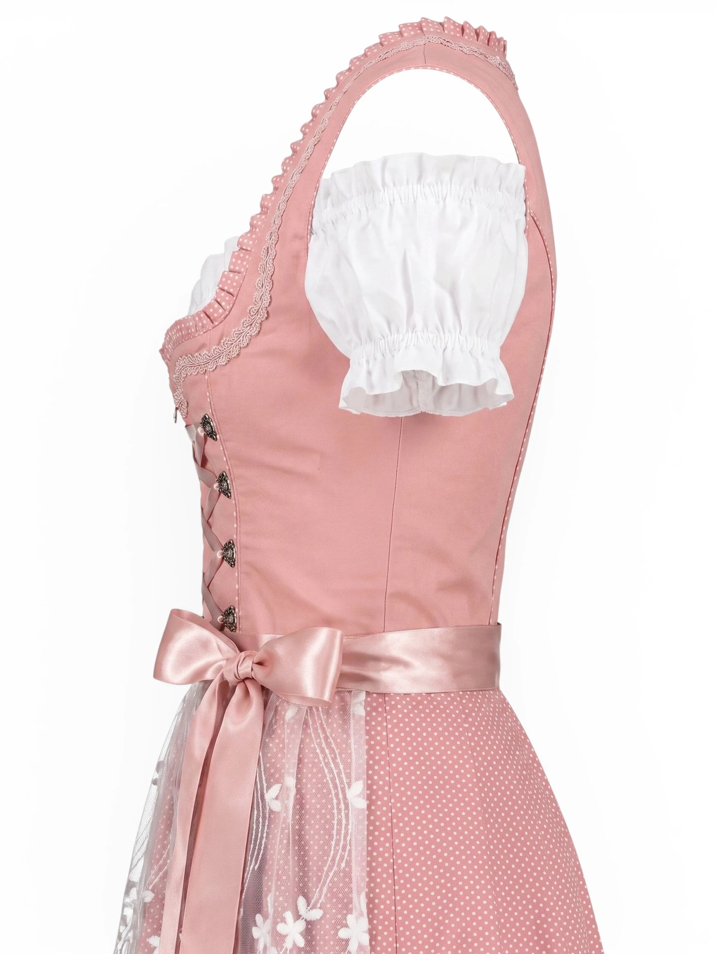 Trachtl Dirndl in Pink: front
