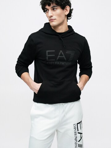 EA7 Emporio Armani Mikina - Čierna