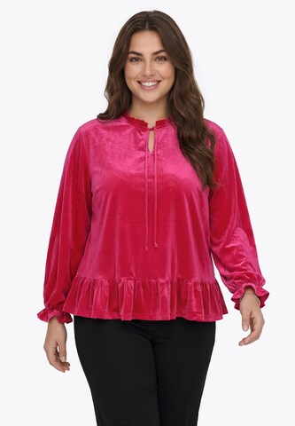 joella Blouse in Pink: front