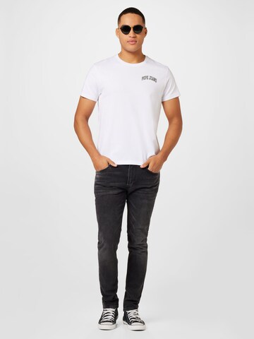 Pepe Jeans قميص 'ADNEY' بلون أبيض