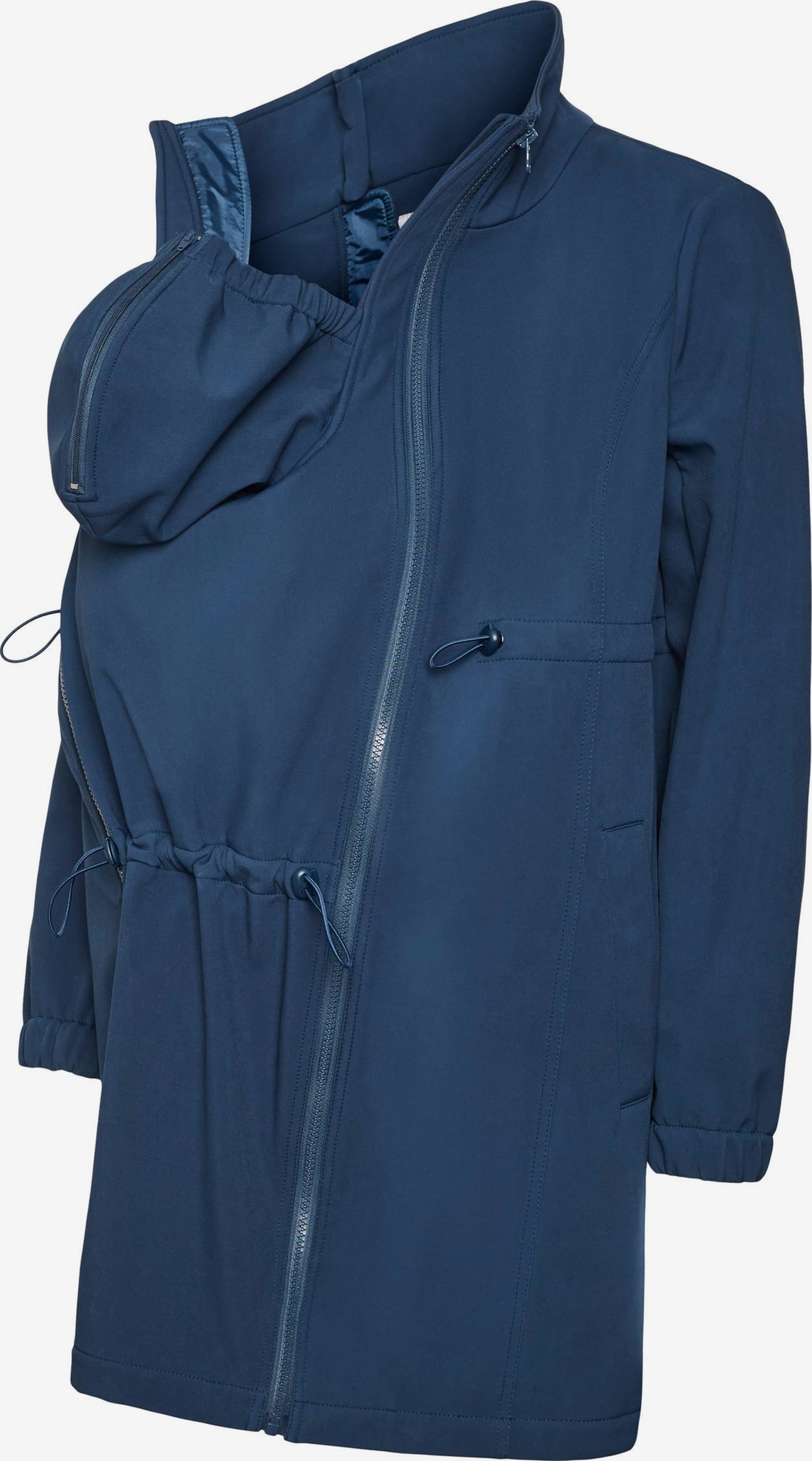 Coat Mamalicious Umstandsjacke In Jacket Mamalicious Mantel Blau
