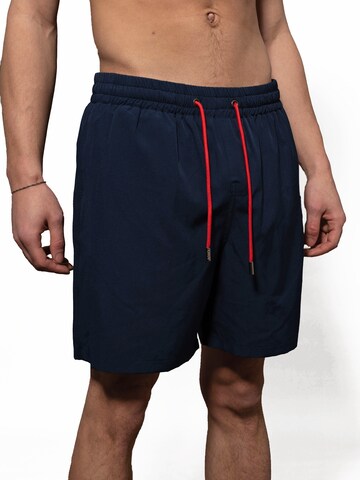 Forplay Zwemshorts 'Byron' in Blauw: voorkant