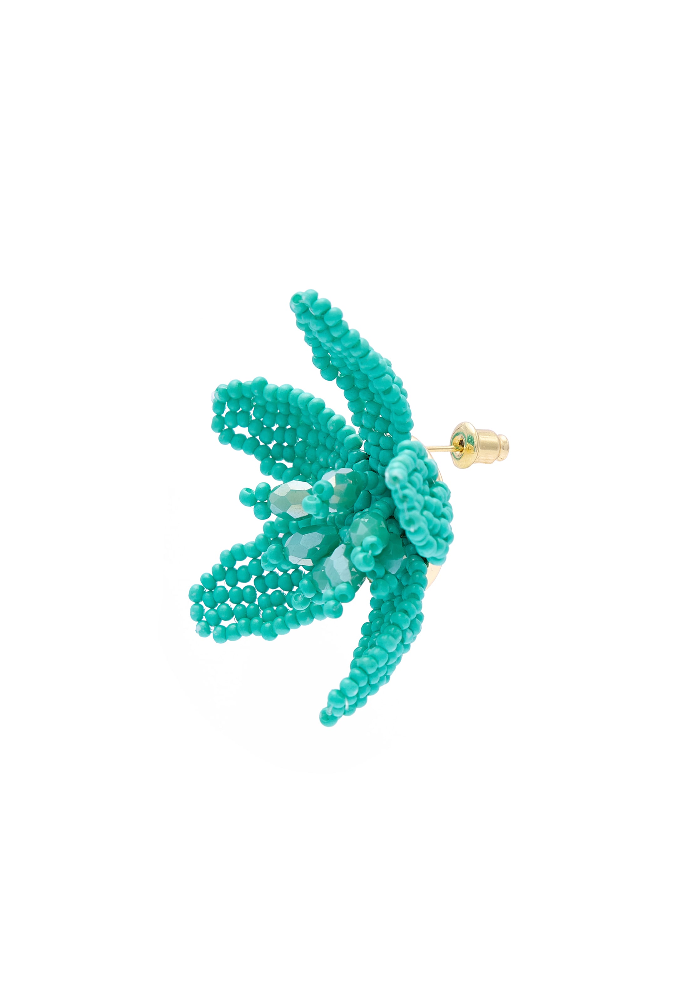 Boucles d'oreilles IZIA en bleu