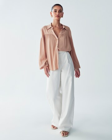 St MRLO Bluse 'Miki' i beige