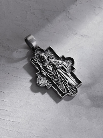 Pendentif 'JESUS and SCEPTER' REYTEL en argent : devant