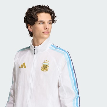 ADIDAS PERFORMANCE Sportjas 'Argentinien Anthem' in Wit
