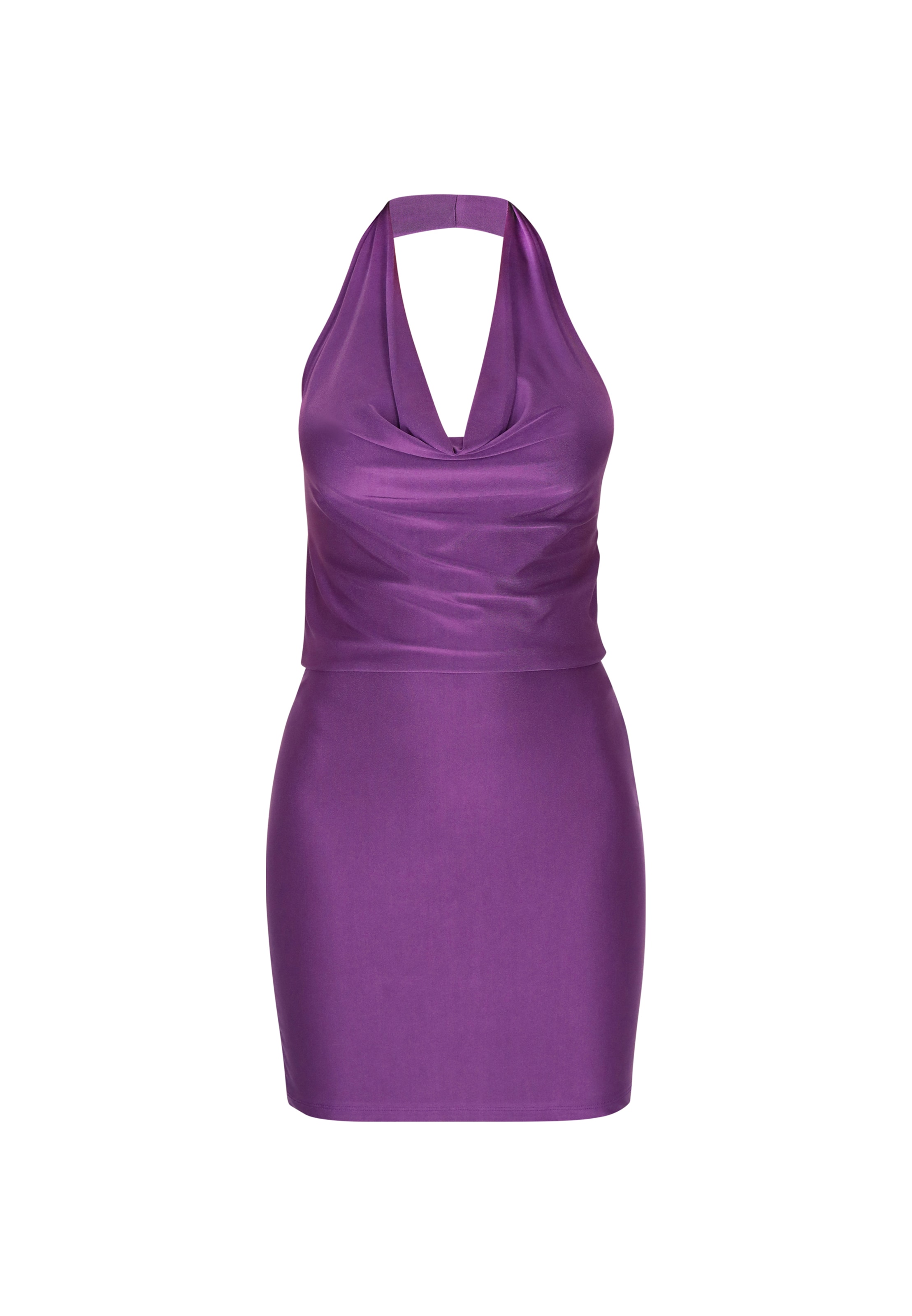 faina Coctailkjole i lilla: forside