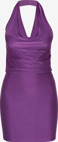 faina Kleid in Lila: Vorderseite