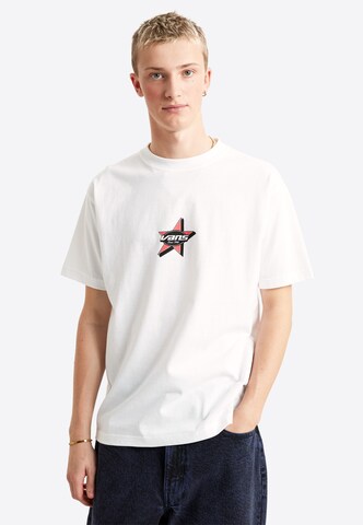 VANS Shirt 'Starmarked' in Wit: voorkant