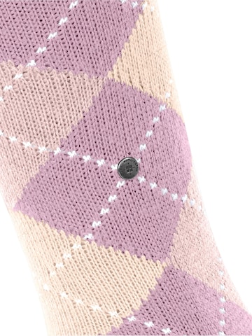 BURLINGTON Overknee Strümpfe 'Whitby'‌ in Lila