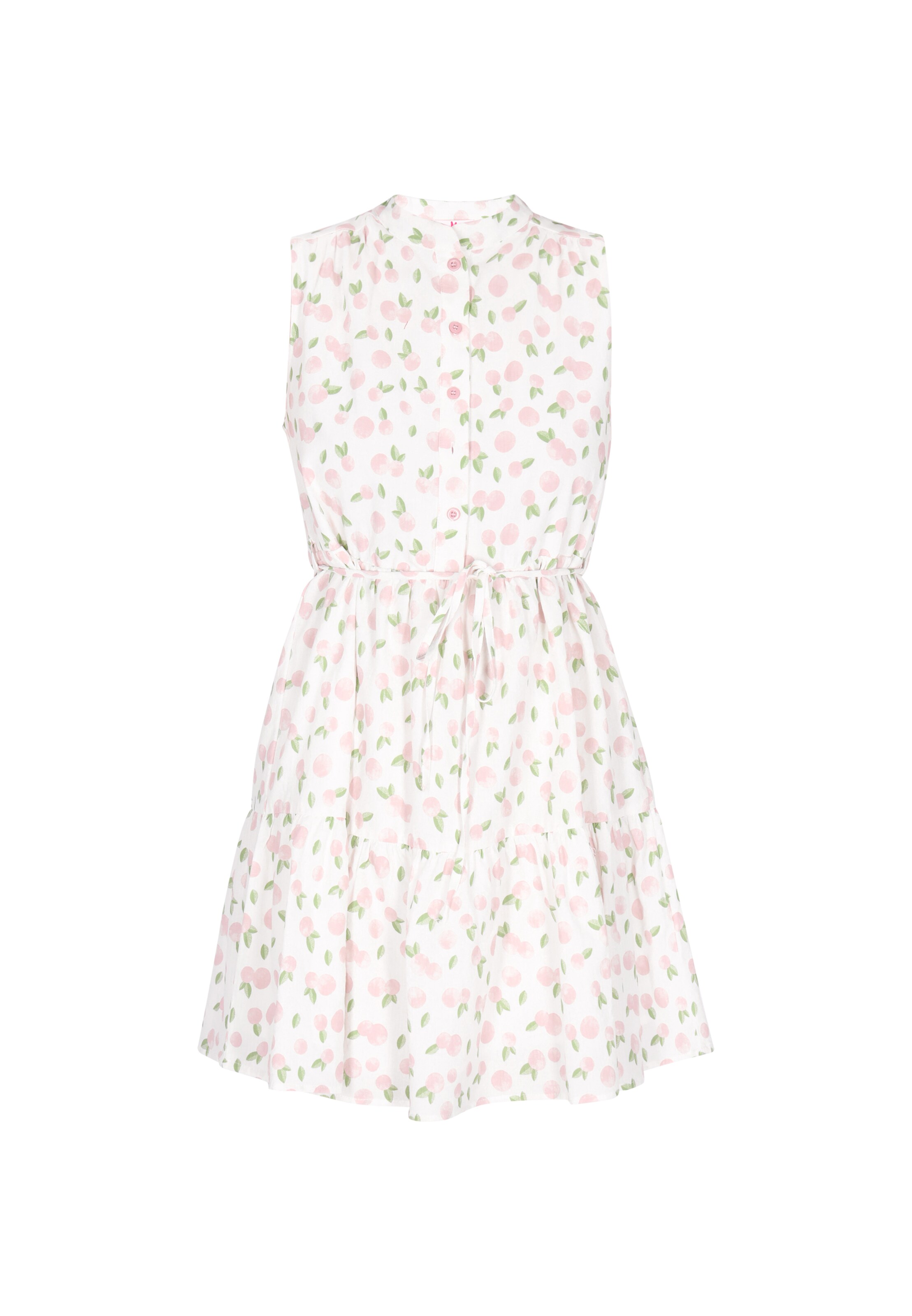 Robe-chemise MYMO en rose : devant