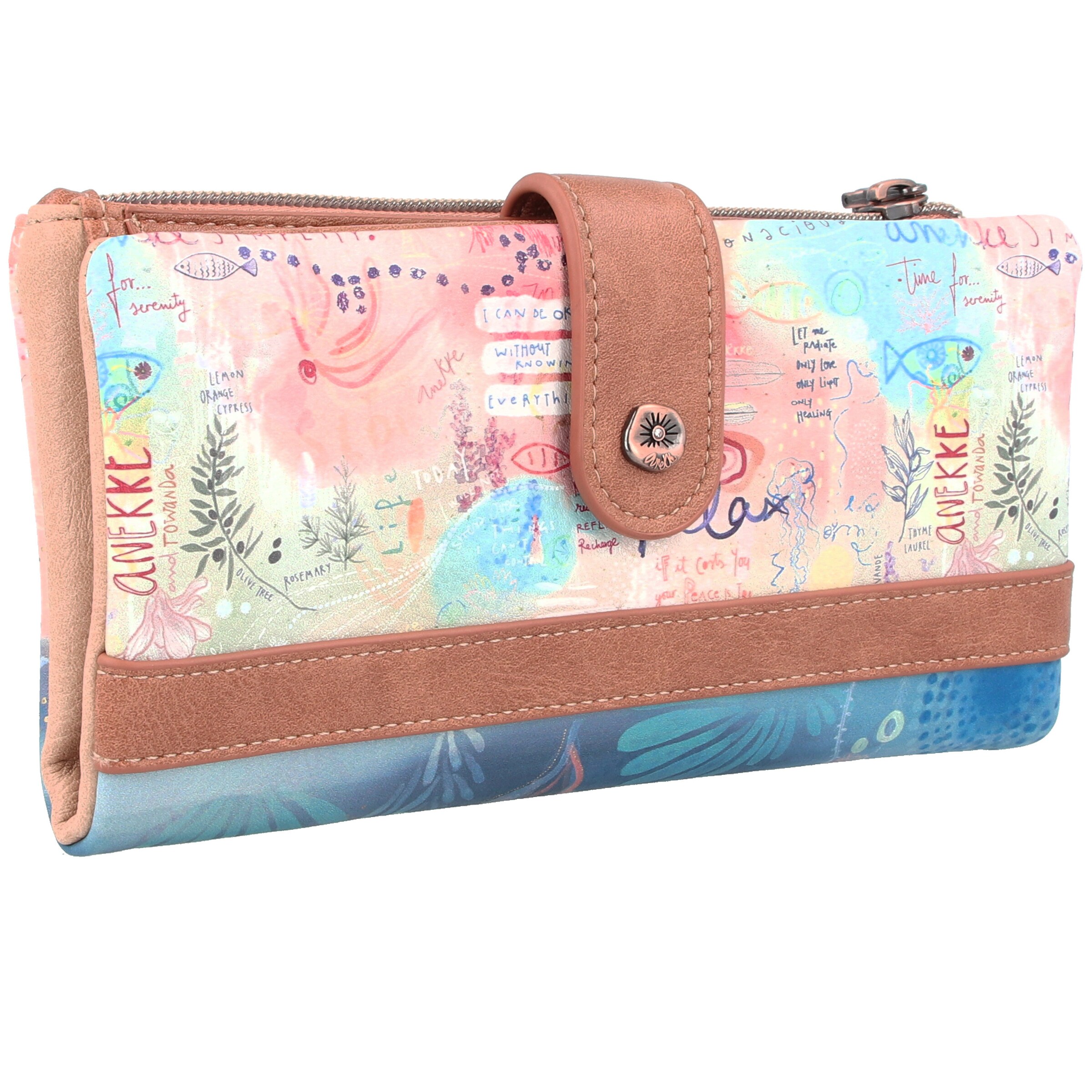 Anekke Wallet 'Mediterranean' in Mixed colors