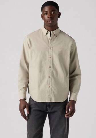 LEVI'S ® Regular Fit Hemd 'Authentic' in Beige: Vorderseite