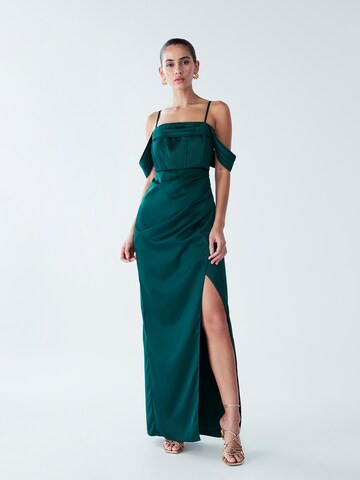BWLDR Evening dress 'Bismarck' in Green: front