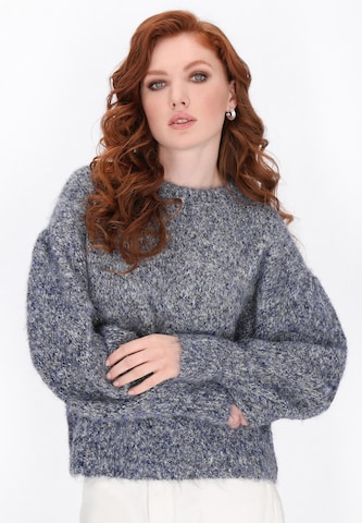 Pull-over DreiMaster Vintage en bleu : devant