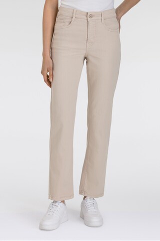MAC Loose fit Jeans 'Stella' in Beige: front