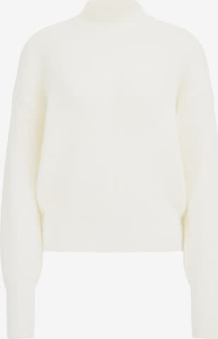 Pull-over WE Fashion en blanc : devant