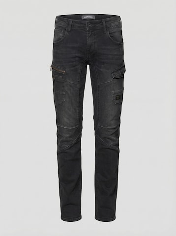Regular Pantaloni eleganți de la KOROSHI pe negru