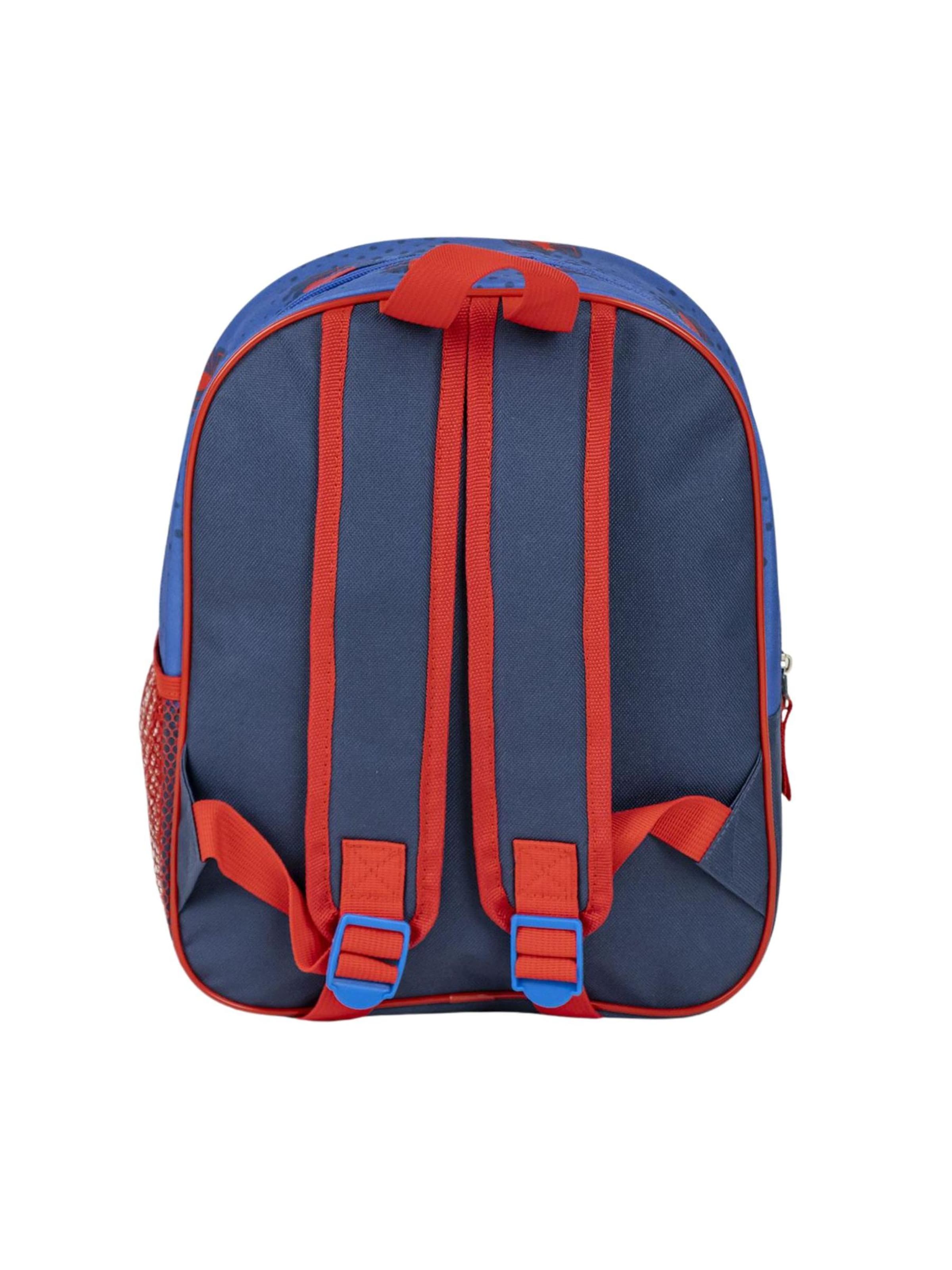DISNEY Backpack 'Kinder Rucksack 3D – Spiderman' in Red