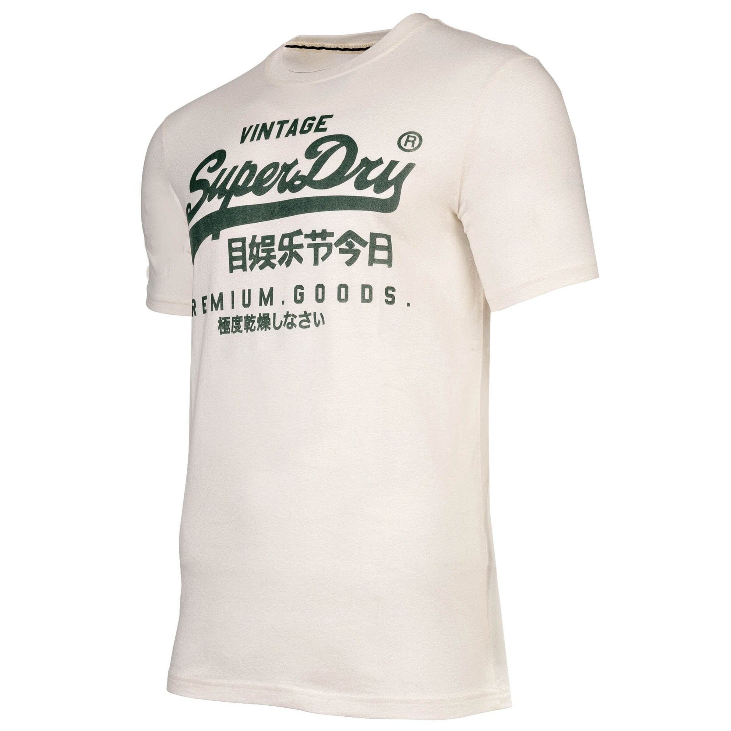 Superdry T-shirt i vit