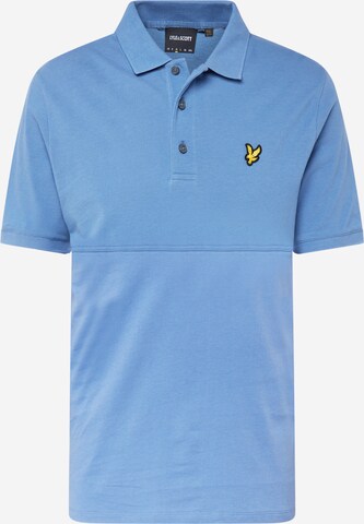 Lyle & Scott Tričko – modrá: přední strana