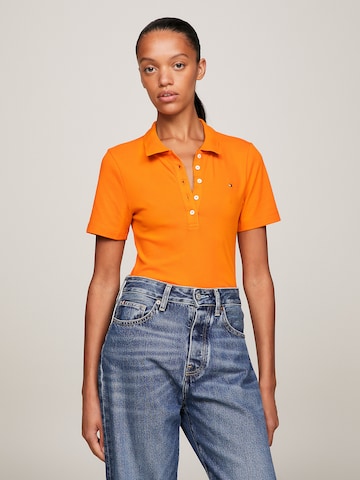 TOMMY HILFIGER - Camisa '1985' em laranja: frente