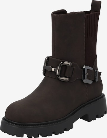 Palado Chelsea Boots 'Vikduc' in Brown: front