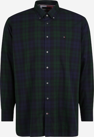 Coupe regular Chemise Tommy Hilfiger Big & Tall en bleu : devant