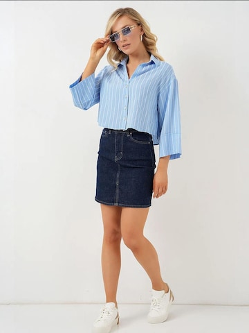 Bigdart Blouse in Blauw