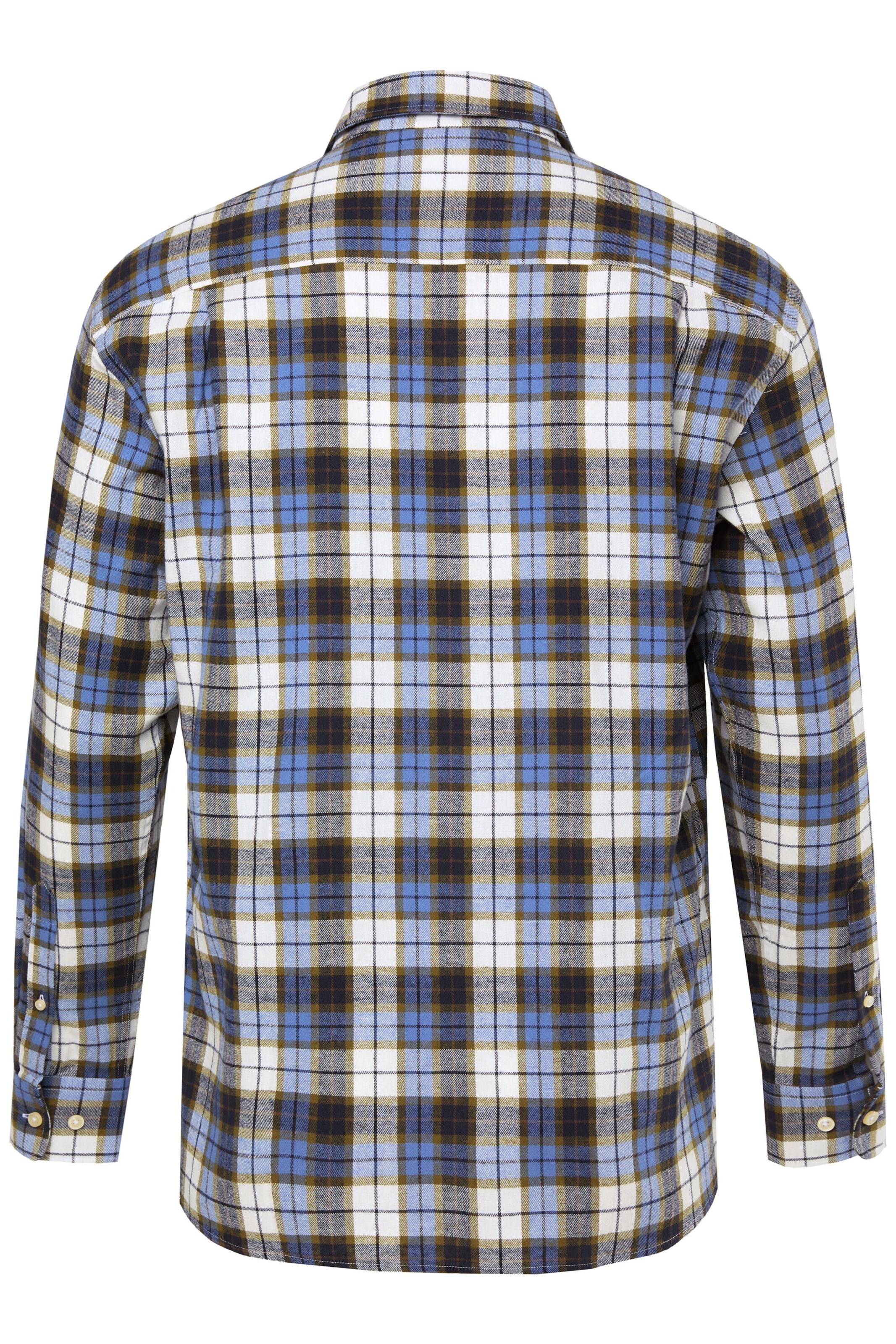 Boston Park Regular fit Button Up Shirt in Blue