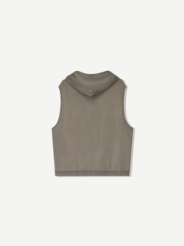 Bershka Shirt in Grey