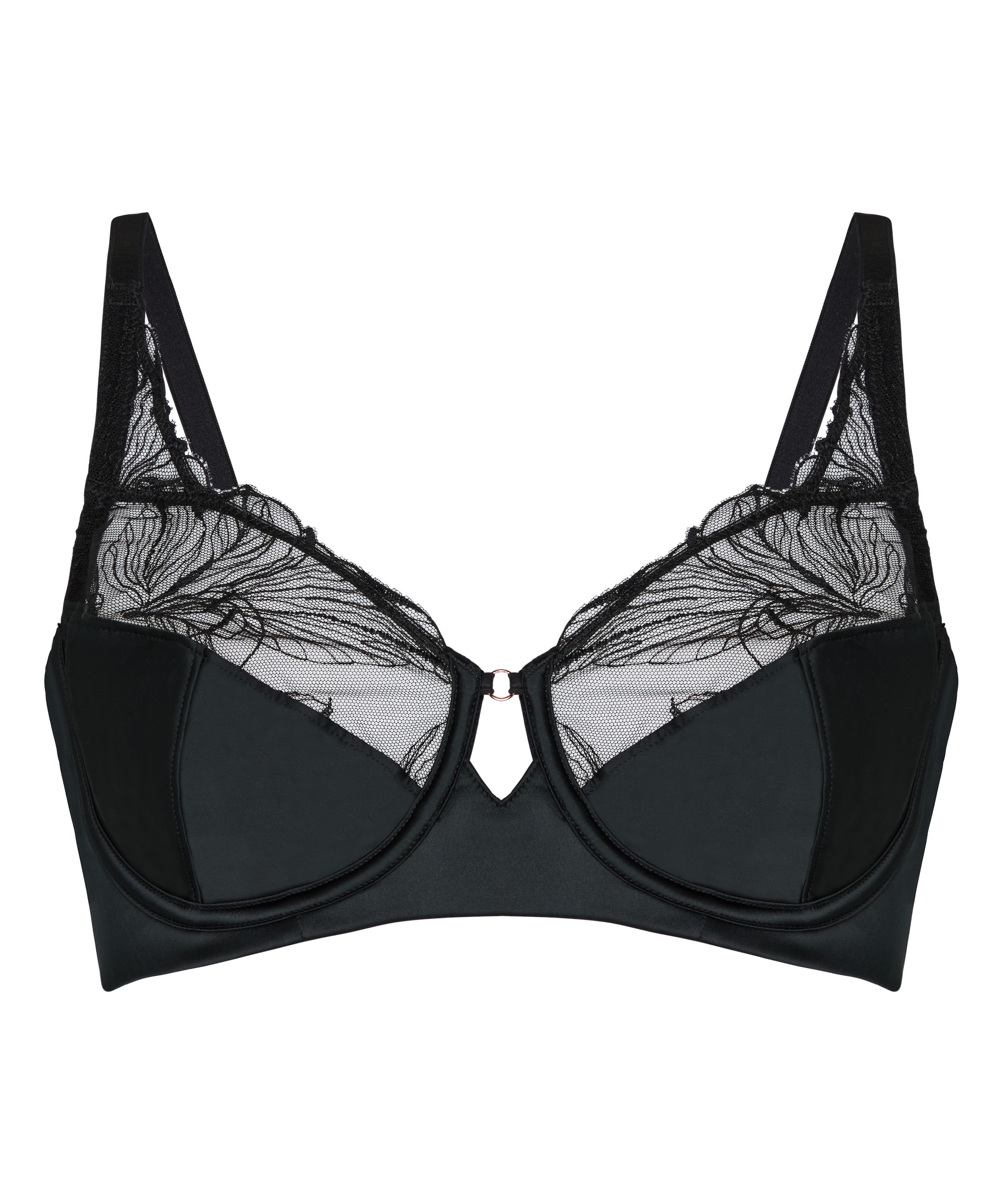 Soutien-gorge 'Ellen' Hunkemöller en noir : devant