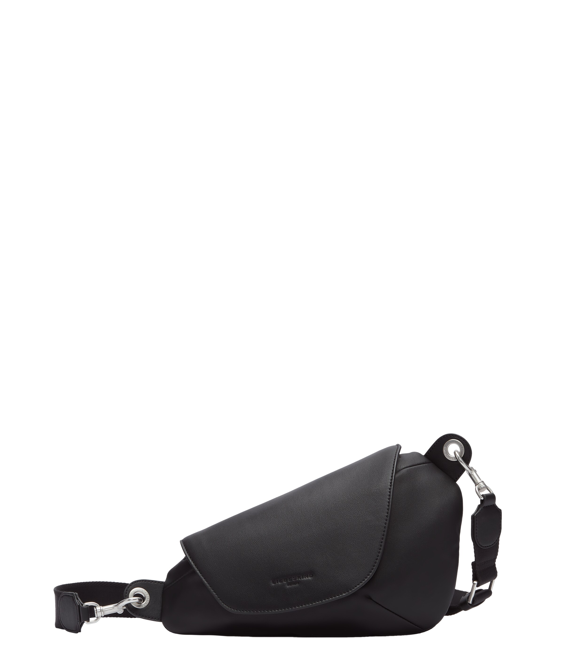 Liebeskind Berlin Crossbody Bag in Black: front