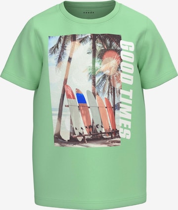 NAME IT Shirt 'Voto' in Green: front