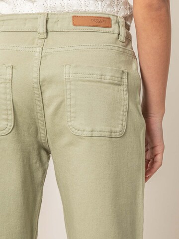 Wide Leg Jean 'Liloo' Deeluxe en vert