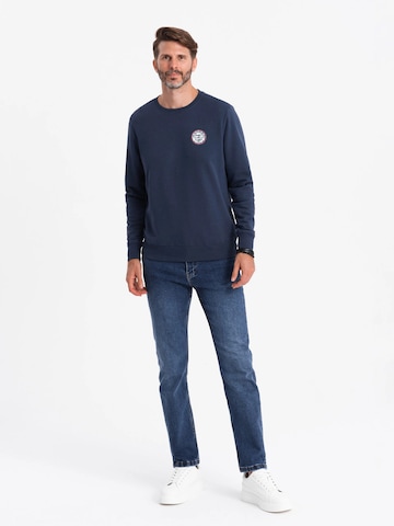 Ombre Sweatshirt 'OM-SSNZ-0134' in Blauw