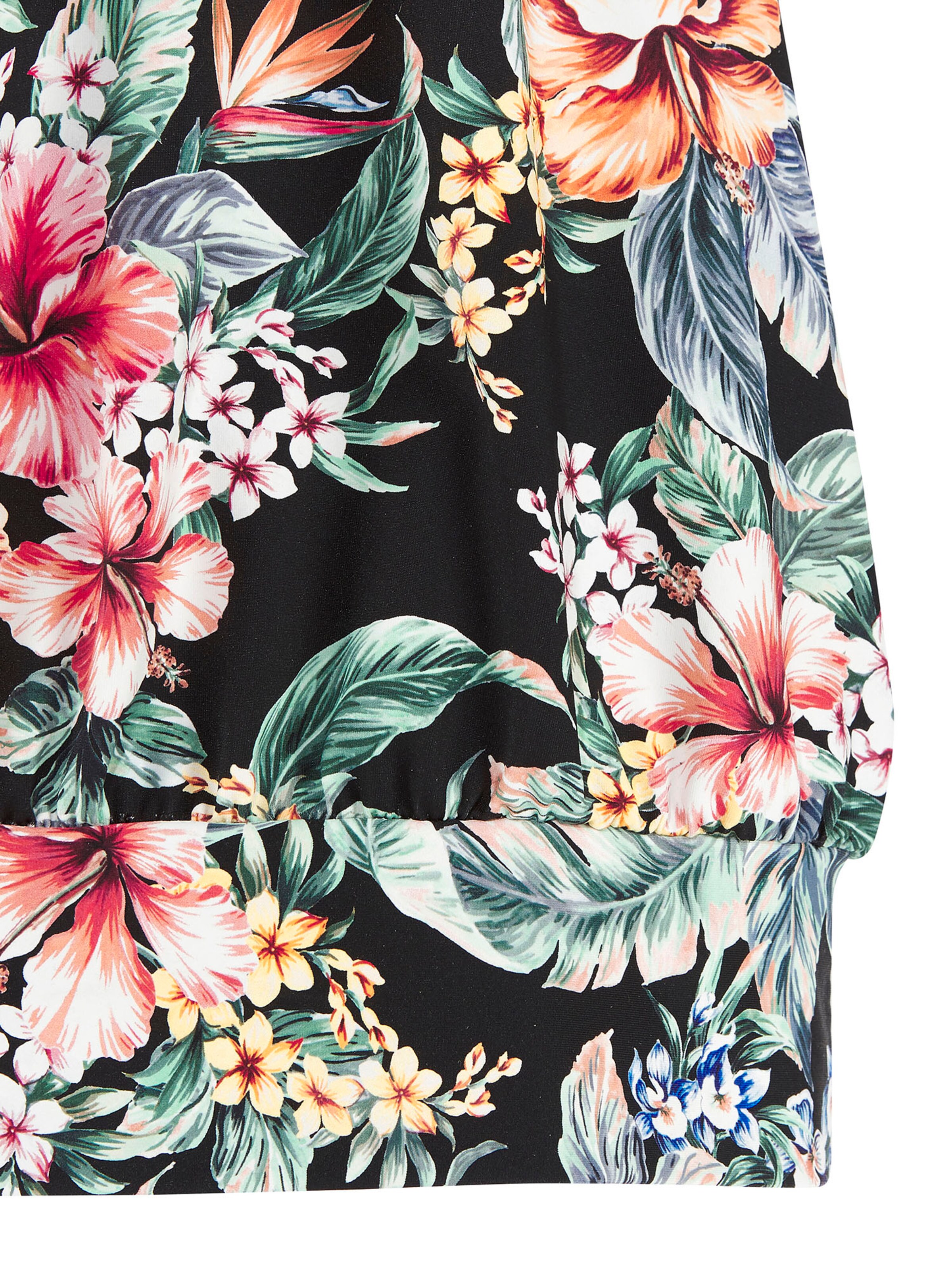 LASCANA T-shirt Tankini in Black