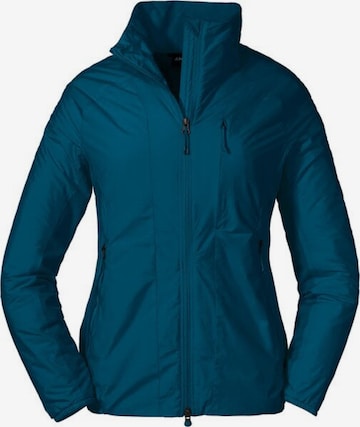 Schöffel Athletic Jacket 'Hybrid La Noire' in Blue: front