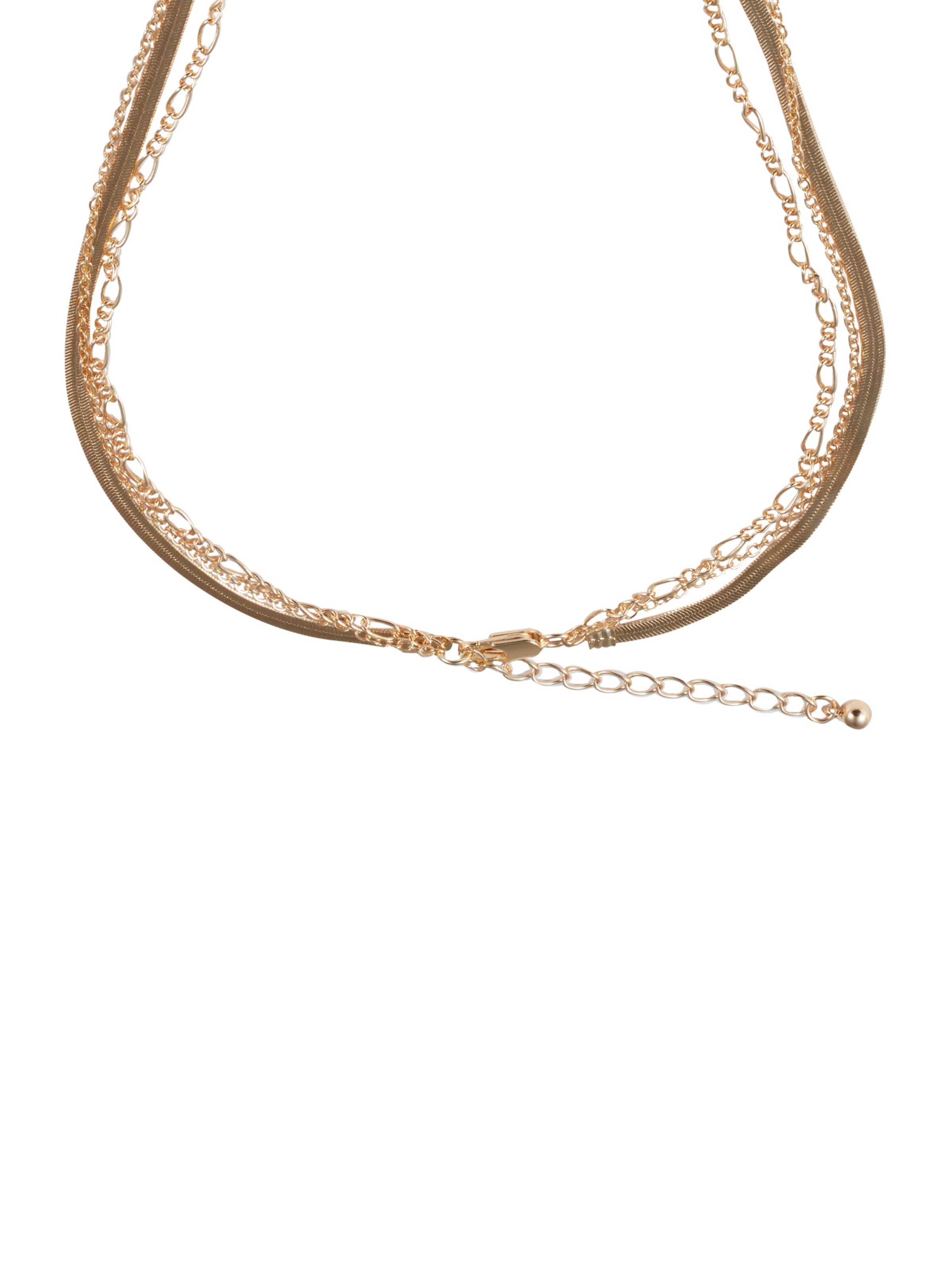 PIECES Necklace 'ALVA' in Gold