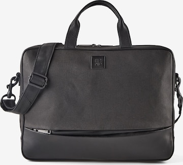 Porte-documents 'City Lights' Harbour 2nd en noir : devant