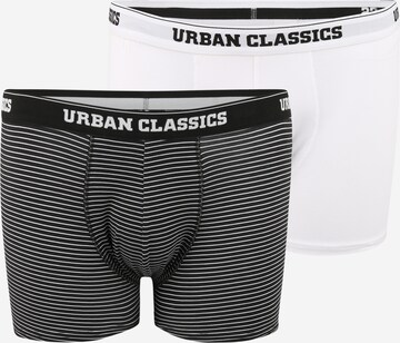 melns Urban Classics Bokseršorti: no priekšpuses