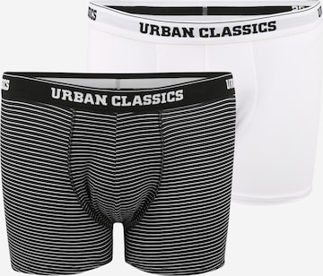 Urban Classics Boxershorts in Schwarz: front